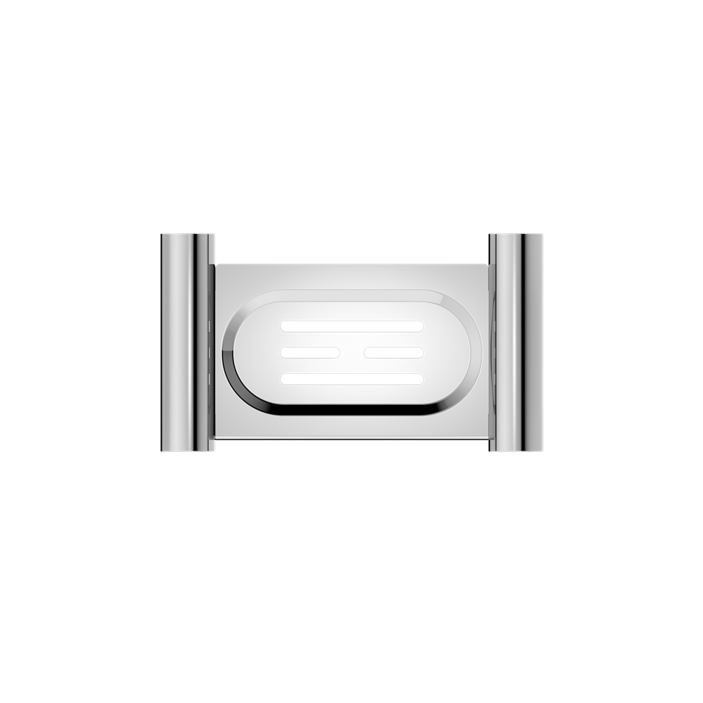 New Mecca Soap Dish Holder Chrome — Soap Dishes & Dispensers