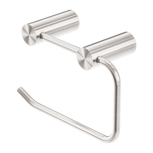 NEW MECCA TOILET ROLL HOLDER BRUSHED NICKEL