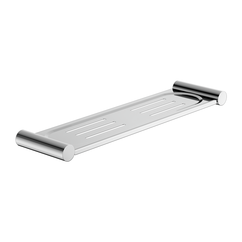NEW MECCA METAL SHOWER SHELF CHROME