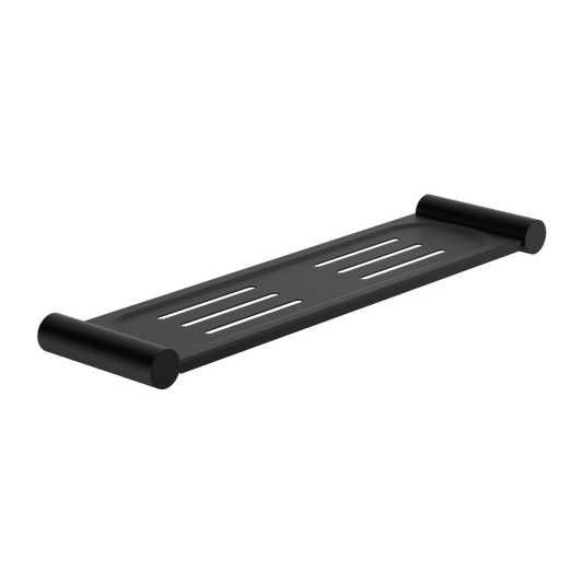 NEW MECCA METAL SHOWER SHELF MATTE BLACK