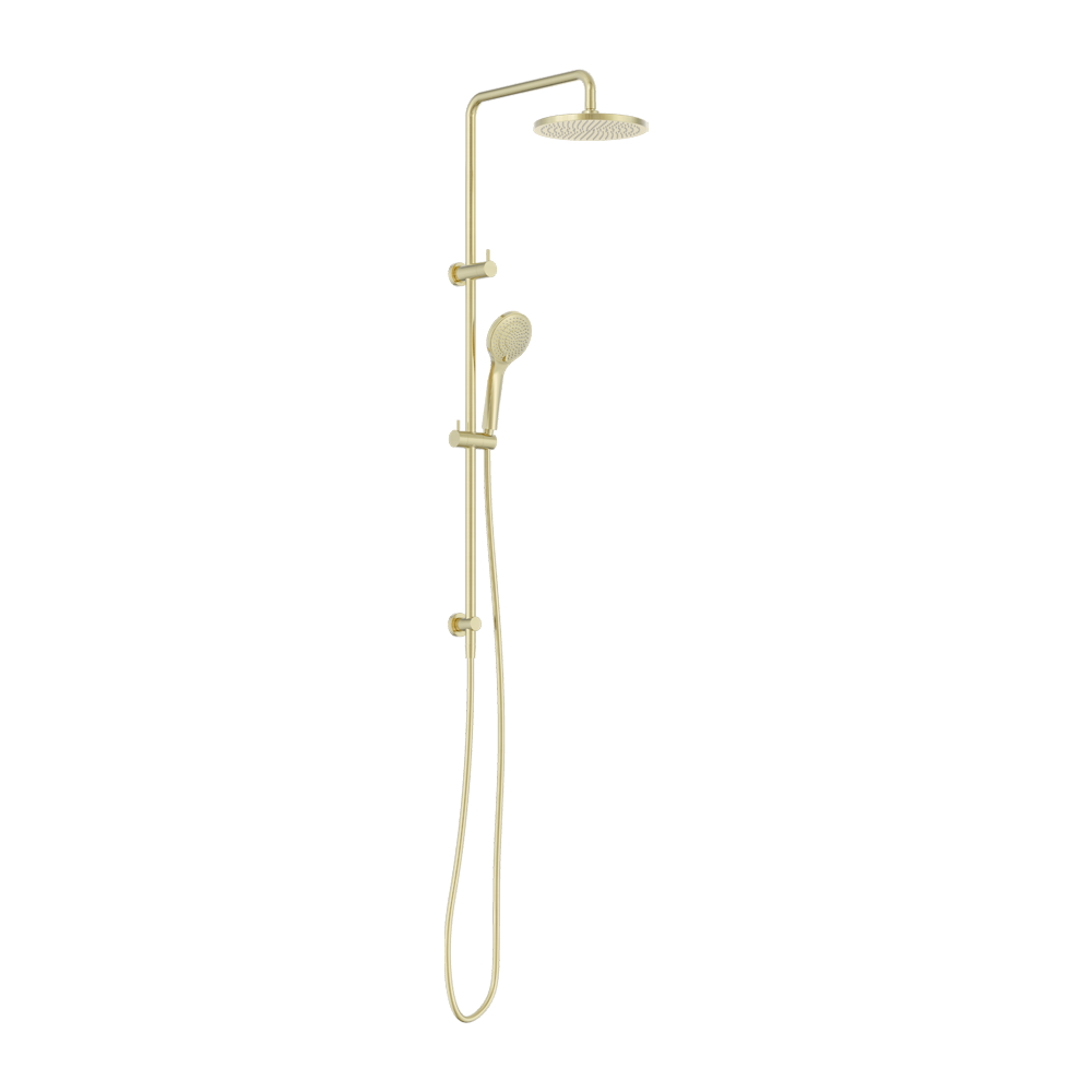 ROUND TWIN SHOWER WITH AIR SHOWER I BRUSHED GOLD