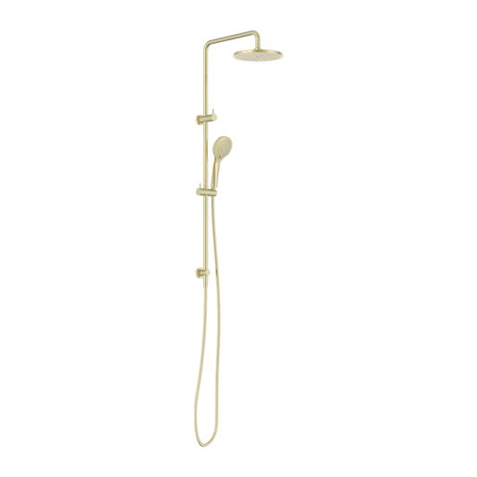 ROUND TWIN SHOWER WITH AIR SHOWER I BRUSHED GOLD