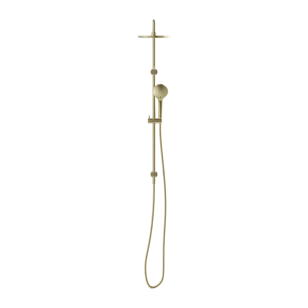 ROUND TWIN SHOWER WITH AIR SHOWER I BRUSHED GOLD
