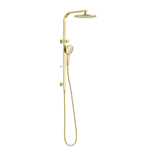 BIANCA TWIN SHOWER BRUSHED GOLD