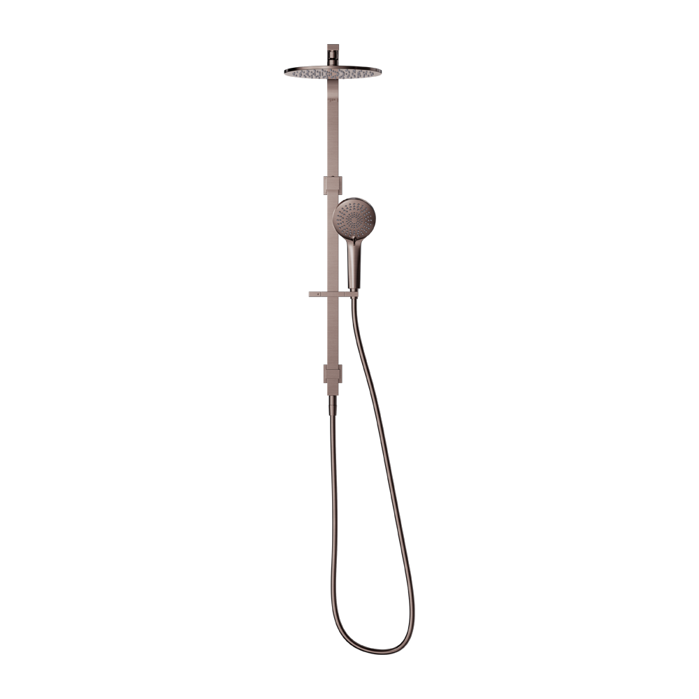BIANCA TWIN SHOWER BRUSHED BRONZE