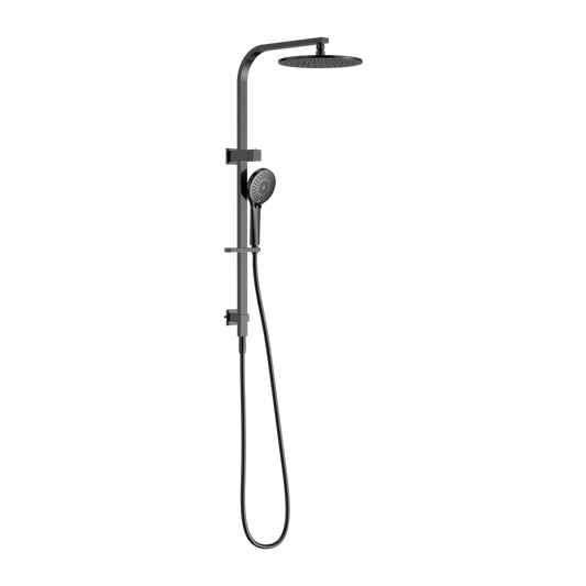 BIANCA TWIN SHOWER GUN METAL