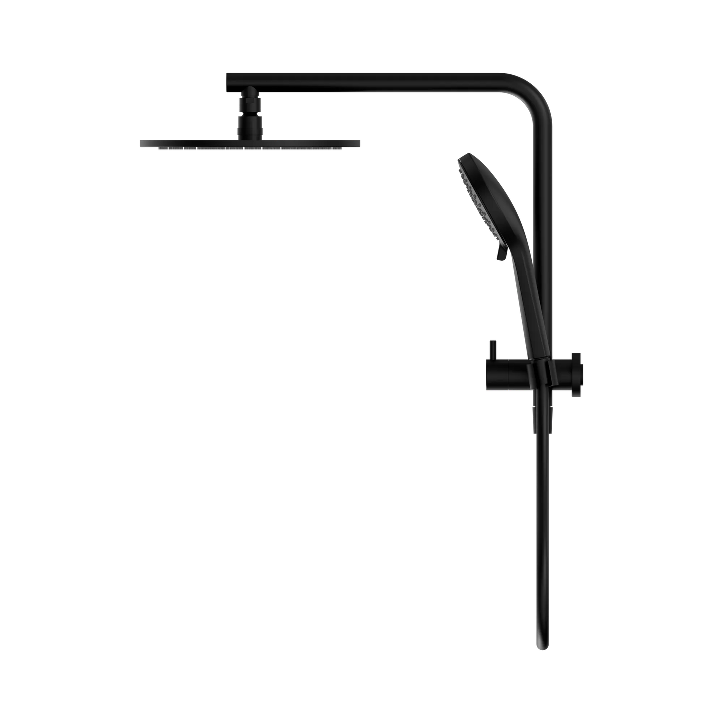 MECCA 2 IN 1 TWIN SHOWER MATTE BLACK