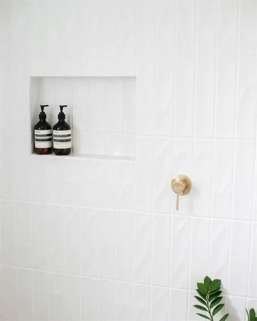 DOLCE SHOWER MIXER BRUSHED GOLD