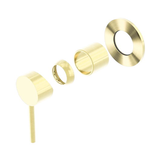 DOLCE SHOWER MIXER TRIM KITS ONLY BRUSHED GOLD