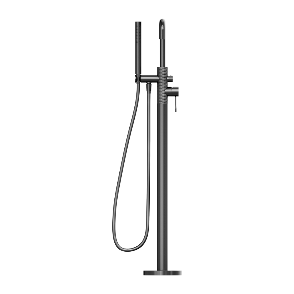 OPAL FREESTANDING BATH MIXER WITH HAND SHOWER GRAPHITE