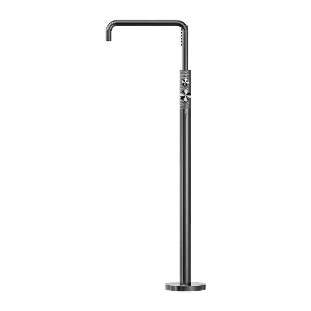 OPAL FREESTANDING BATH MIXER WITH HAND SHOWER GRAPHITE