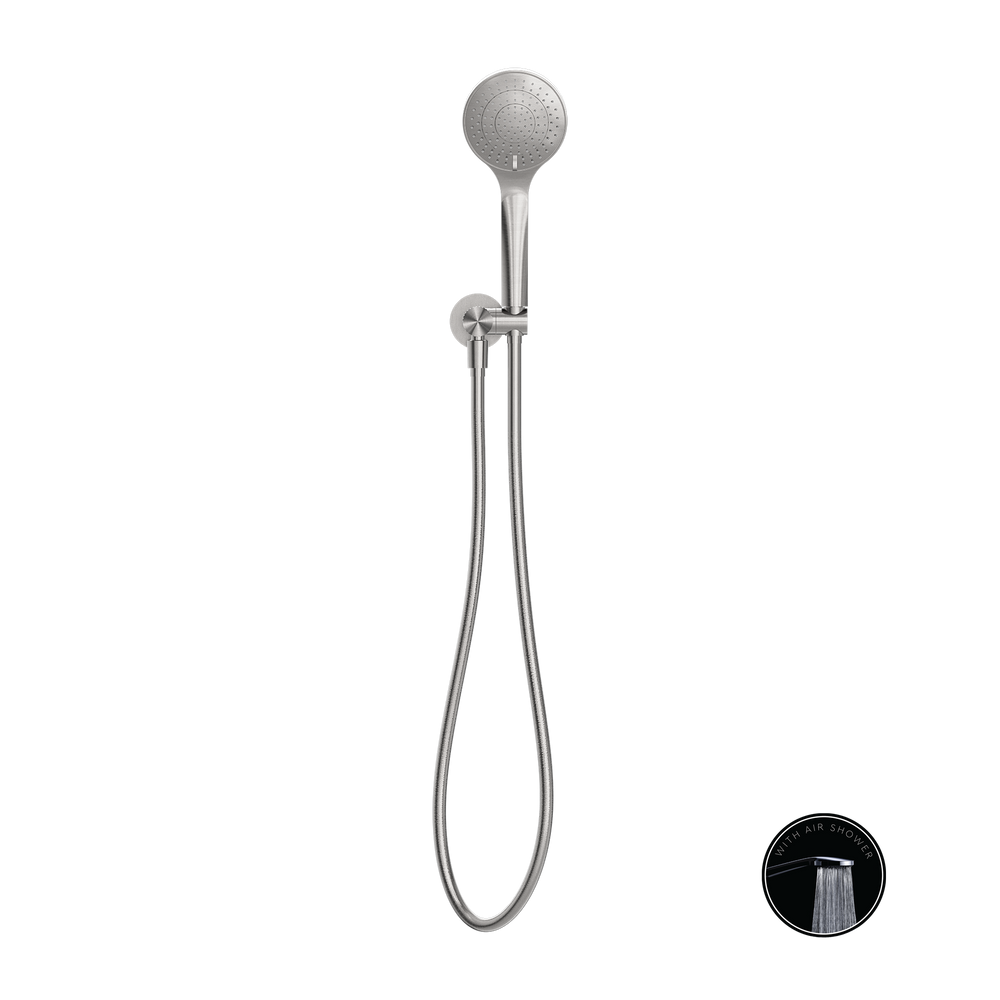 Opal Shower On Bracket With Air Shower Brushed Nickel — Hand Held Showers