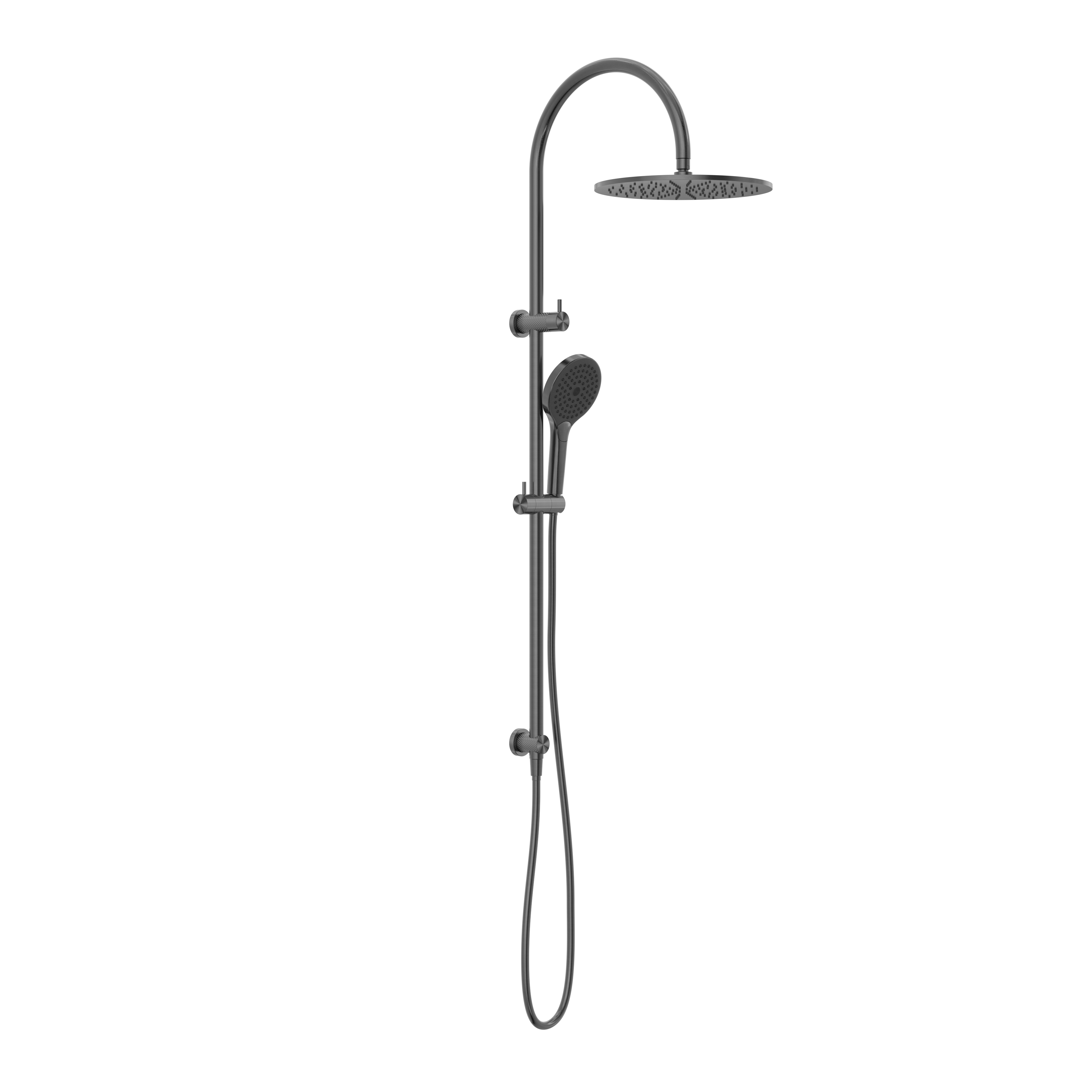 OPAL TWIN SHOWER WITH AIR SHOWER II GRAPHITE