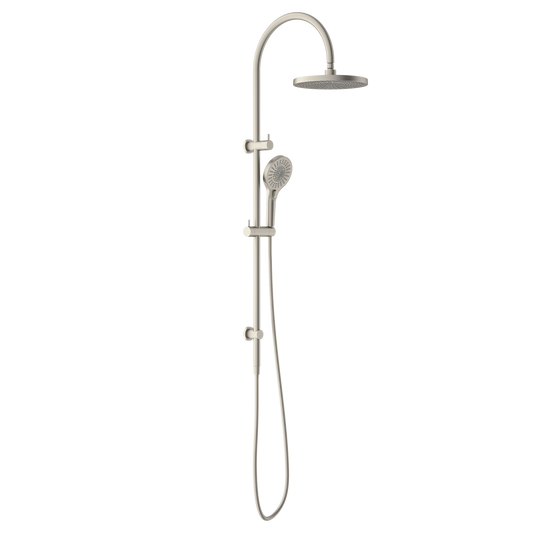 OPAL TWIN SHOWER BRUSHED NICKEL