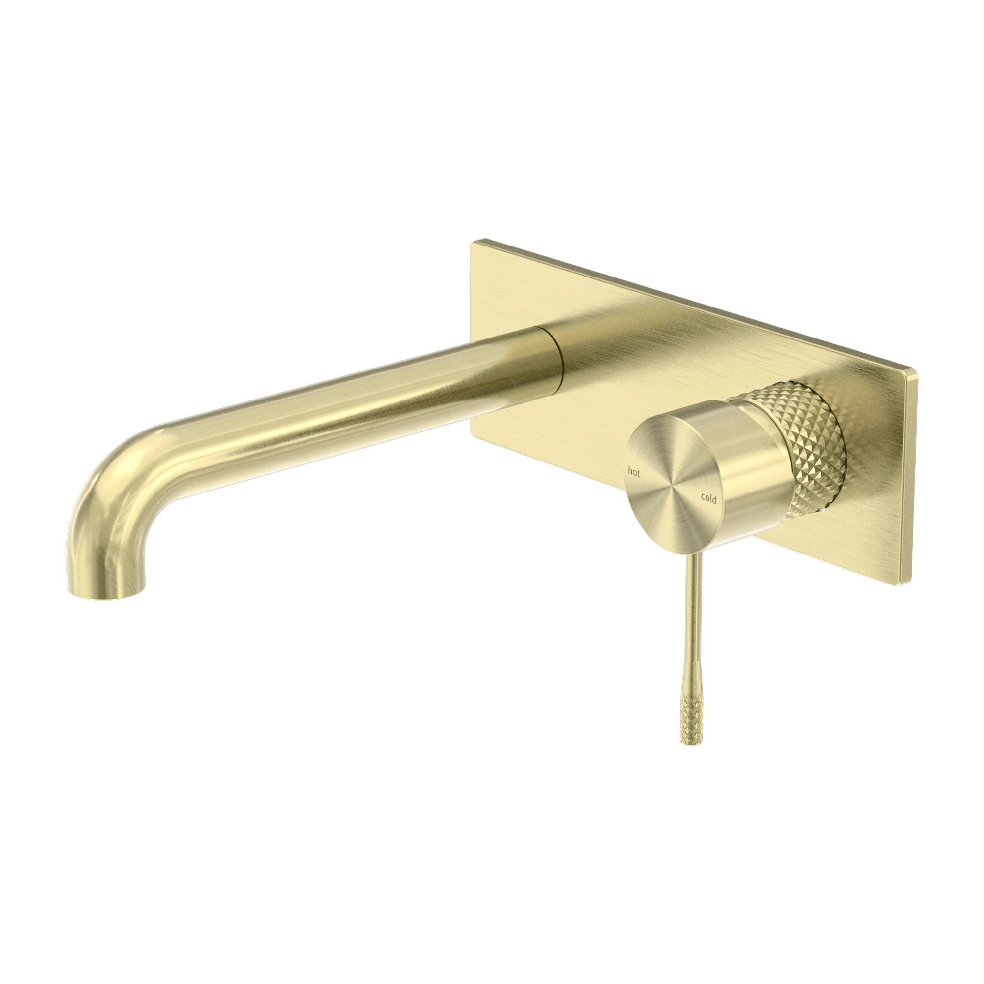 OPAL WALL BASIN/BATH MIXER 120/160/185/230/260MM BRUSHED GOLD
