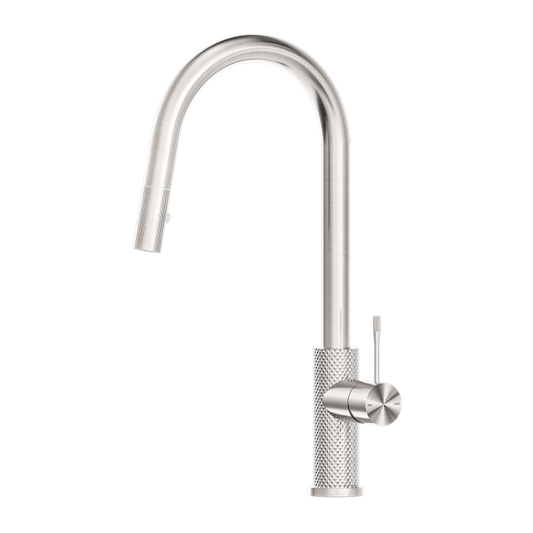 OPAL PULL OUT SINK MIXER WITH VEGIE SPRAY FUNCTION BRUSHED NICKEL