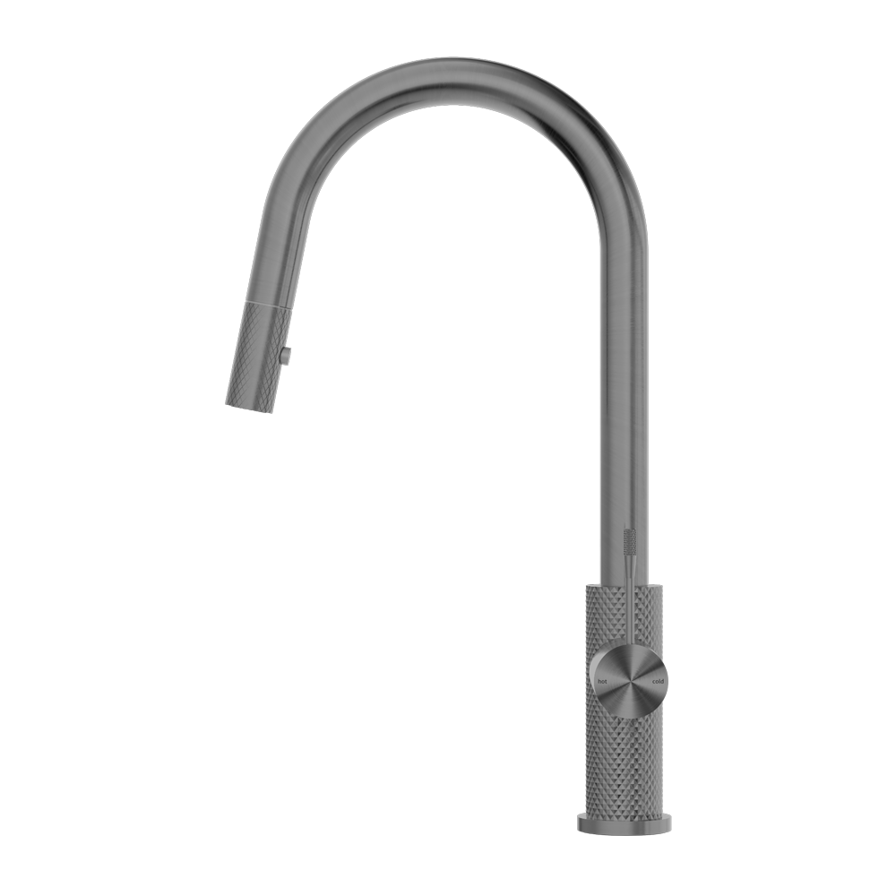 OPAL PULL OUT SINK MIXER WITH VEGIE SPRAY FUNCTION GRAPHITE