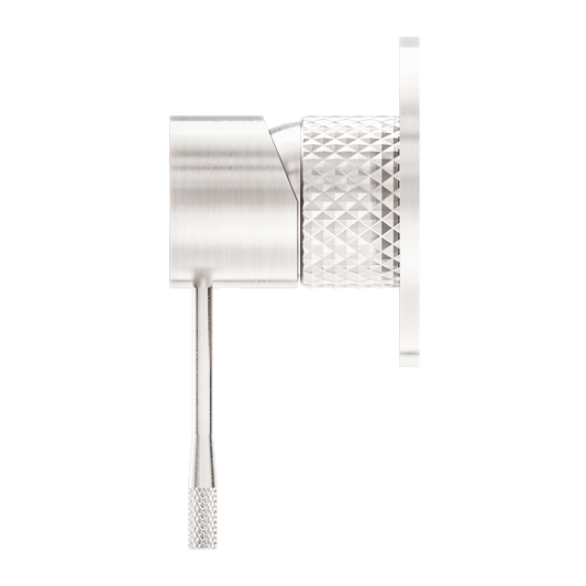 OPAL SHOWER MIXER 80MM PLATE BRUSHED NICKEL