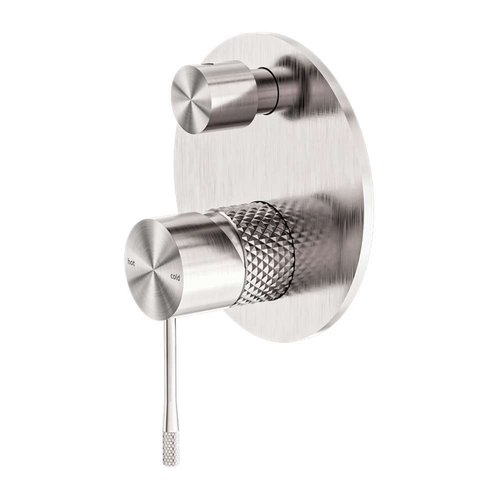 OPAL SHOWER MIXER WITH DIVERTOR BRUSHED NICKEL