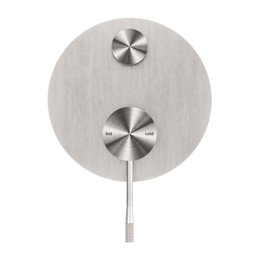 OPAL SHOWER MIXER WITH DIVERTOR BRUSHED NICKEL