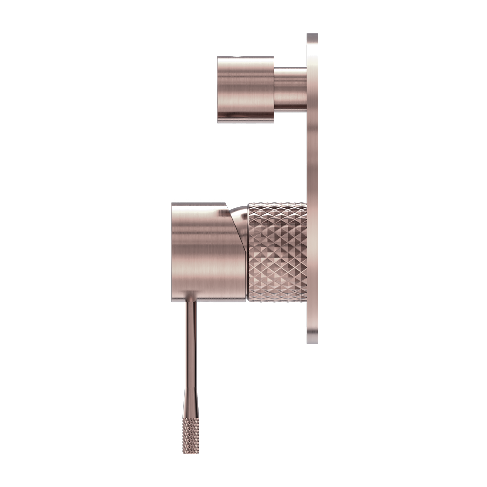 OPAL SHOWER MIXER WITH DIVERTOR BRUSHED BRONZE