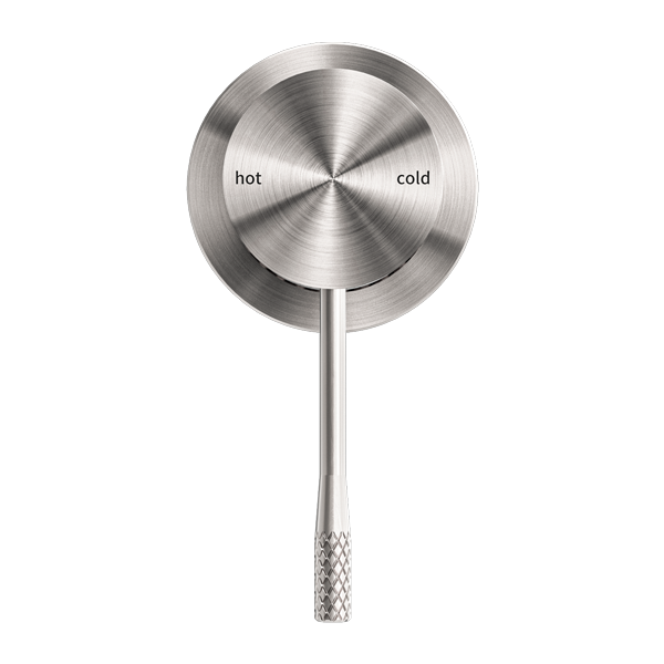 Opal Shower Mixer 60MM Plate Brushed Nickel