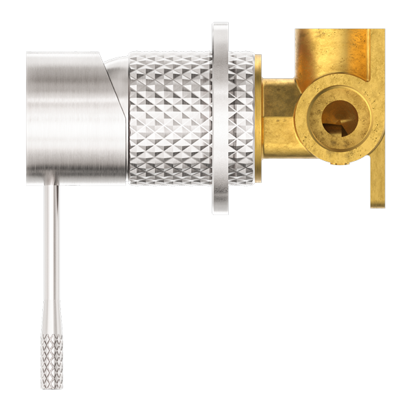 Opal Shower Mixer 60MM Plate Brushed Nickel