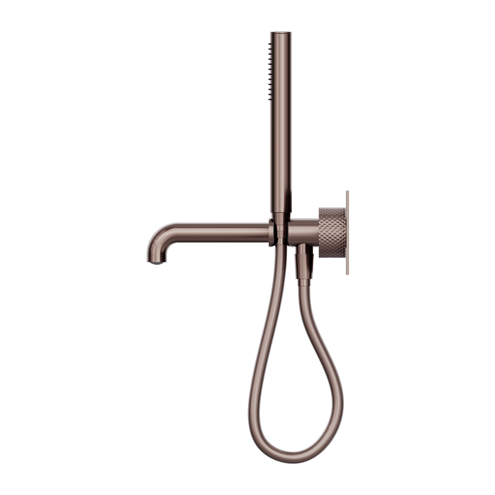 OPAL PROGRESSIVE SHOWER SYSTEM WITH SPOUT 230/250MM BRUSHED BRONZE