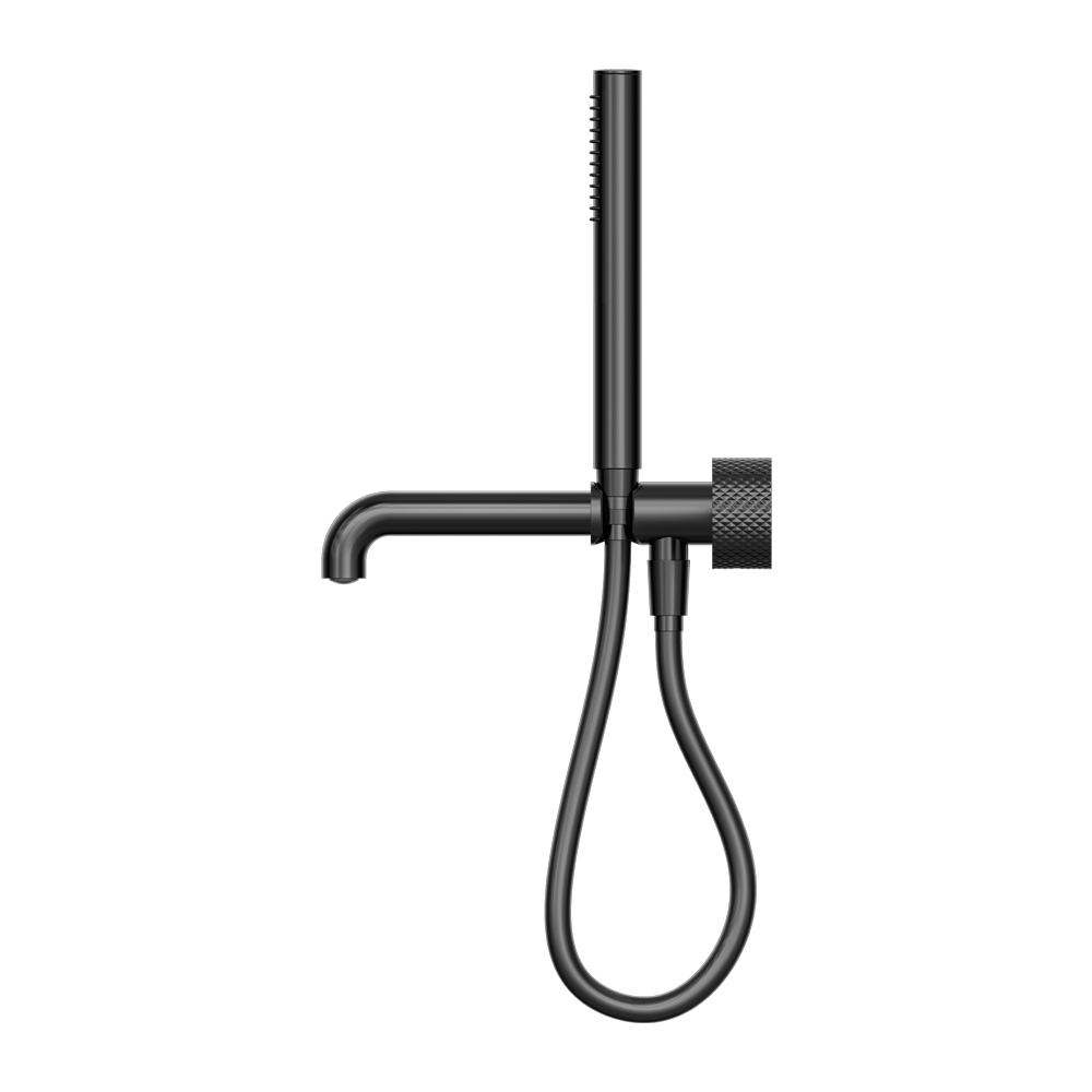 OPAL PROGRESSIVE SHOWER SYSTEM SEPARATE PLATE WITH SPOUT 230/250MM GRAPHITE