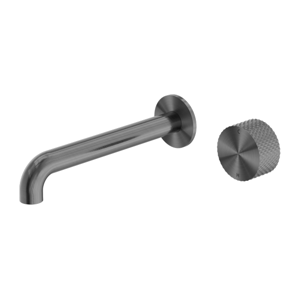 OPAL PROGRESSIVE WALL BASIN/BATH SET 120/160/185/230/260MM GRAPHITE