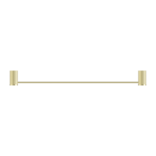 OPAL SINGLE TOWEL RAIL 600/800MM BRUSHED GOLD