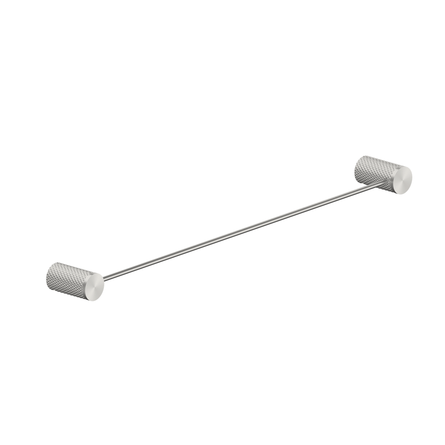 OPAL SINGLE TOWEL RAIL 600/800MM BRUSHED NICKEL