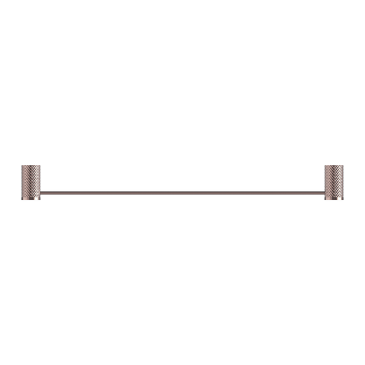 OPAL SINGLE TOWEL RAIL 600/800MM BRUSHED BRONZE