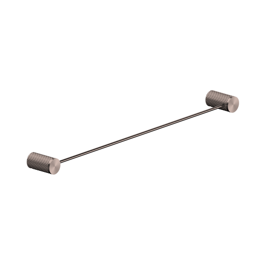 OPAL SINGLE TOWEL RAIL 600/800MM BRUSHED BRONZE