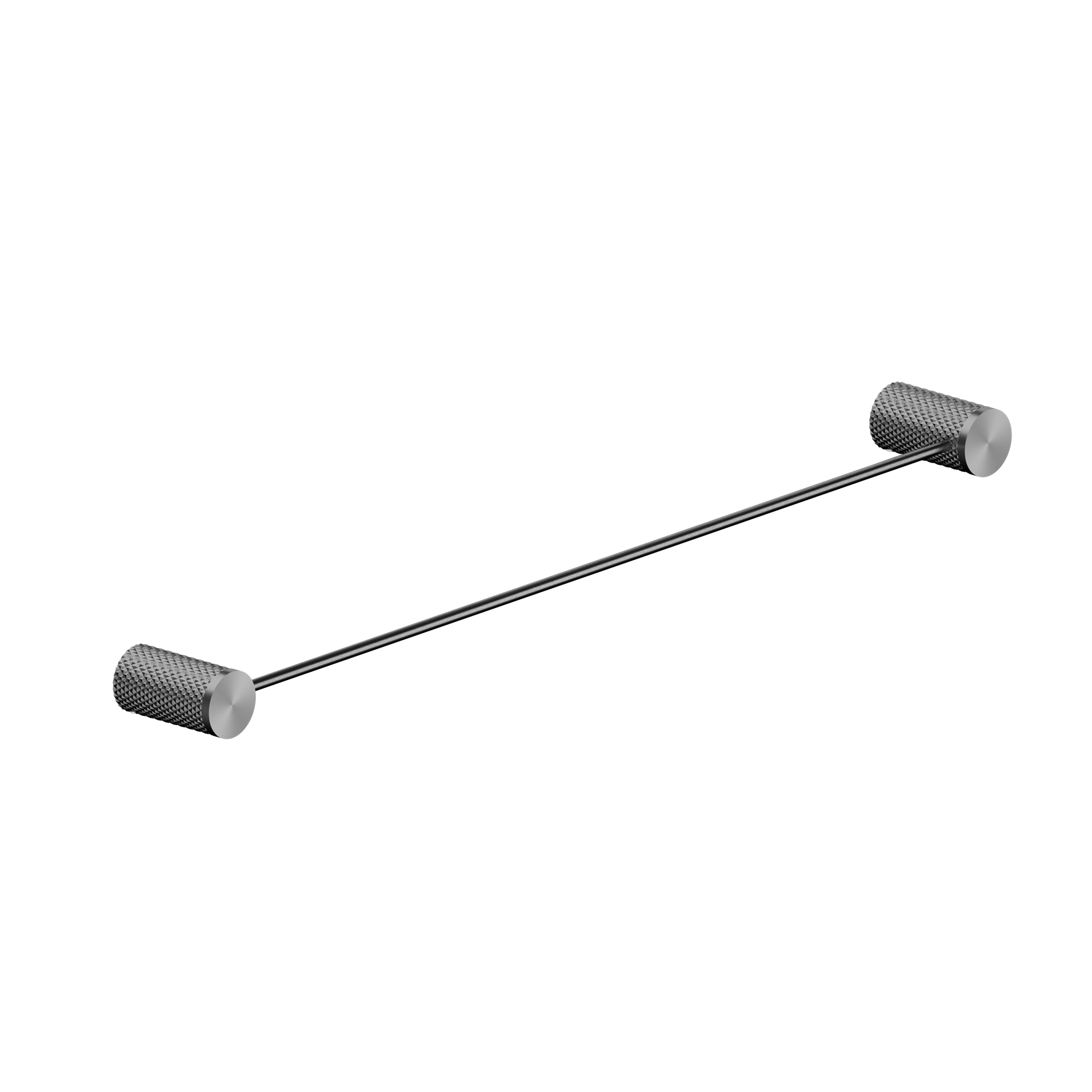 OPAL SINGLE TOWEL RAIL 600/800MM GRAPHITE
