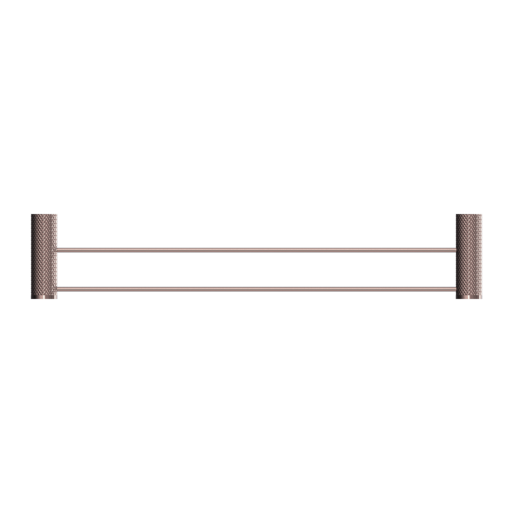 Opal Double Towel Rail 600/800MM Brushed Bronze