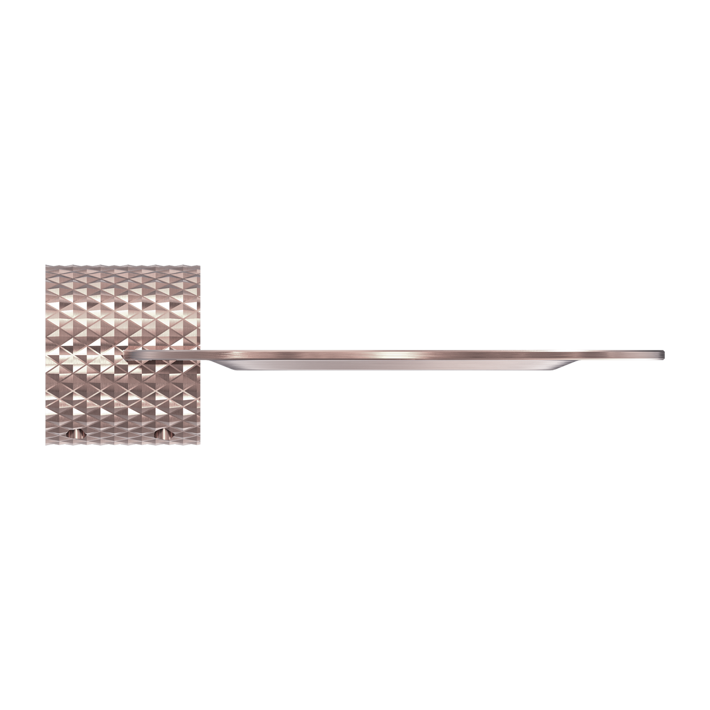 OPAL METAL SHOWER SHELF BRUSHED BRONZE