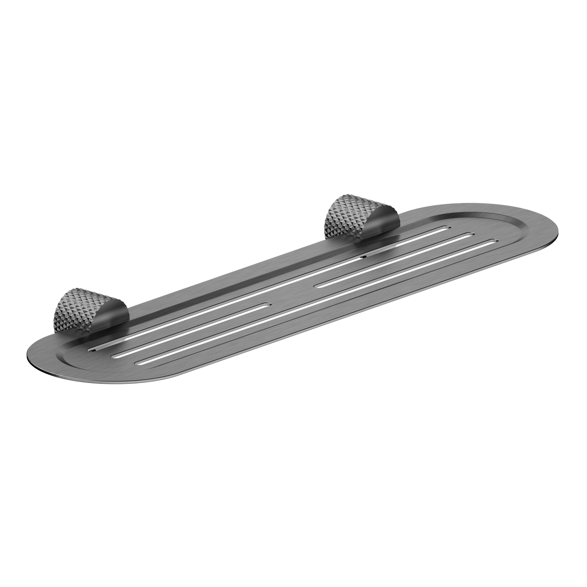 OPAL METAL SHOWER SHELF GRAPHITE