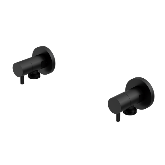 WASHING MACHINE TAP SET MATTE BLACK