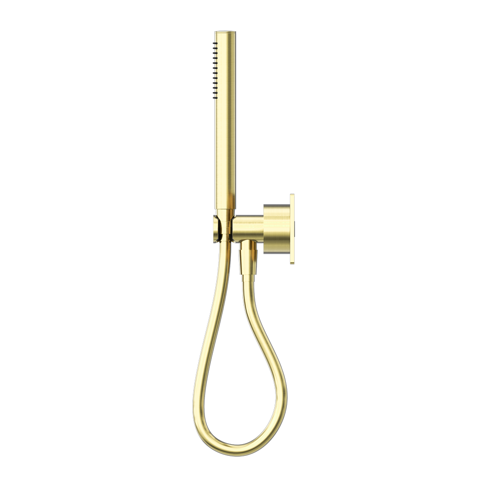 Kara Progressive Shower System Brushed Gold — Gold & Brass