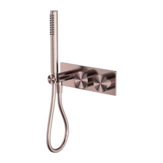 KARA PROGRESSIVE SHOWER SYSTEM BRUSHED BRONZE