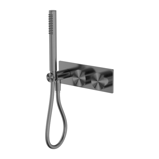 KARA PROGRESSIVE SHOWER SYSTEM GUN METAL