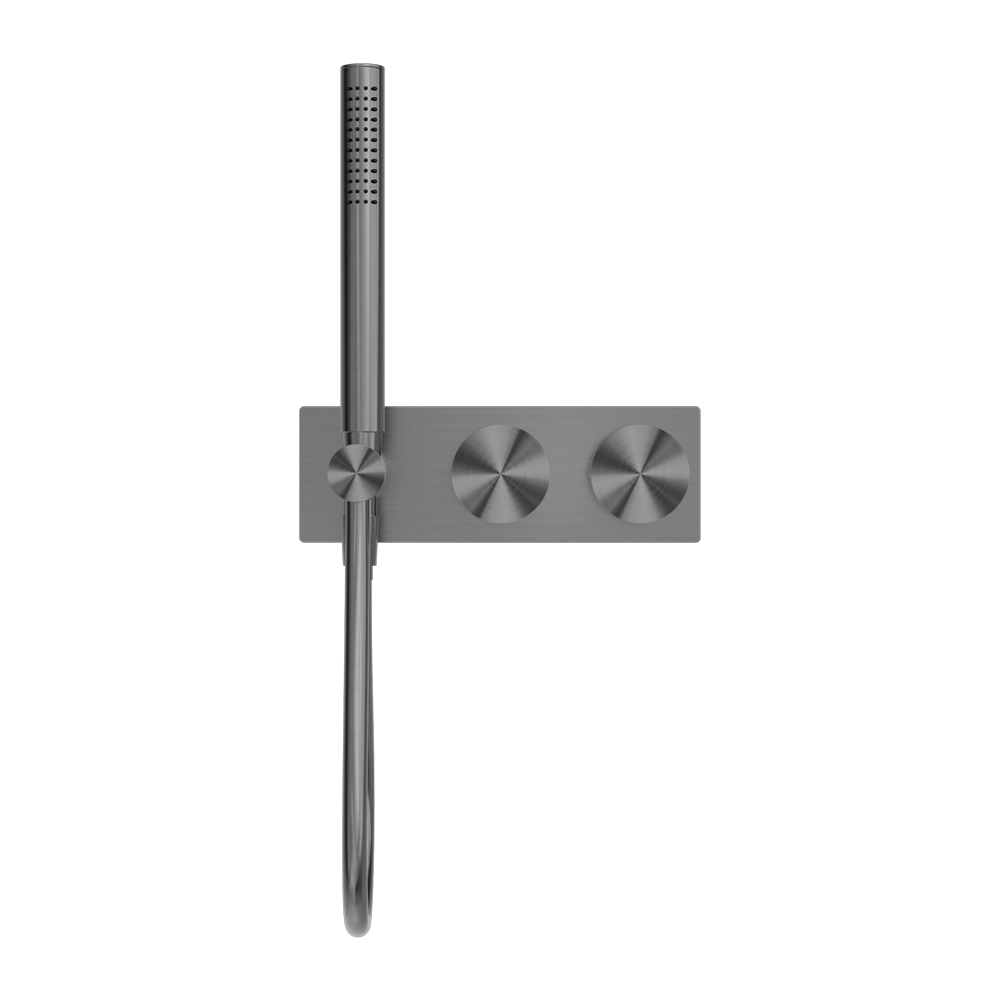 Kara Progressive Shower System Gun Metal