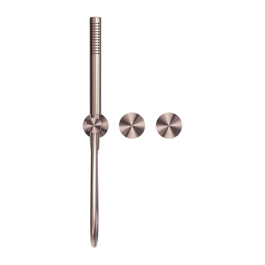 KARA PROGRESSIVE SHOWER SYSTEM SEPARATE PLATE BRUSHED BRONZE