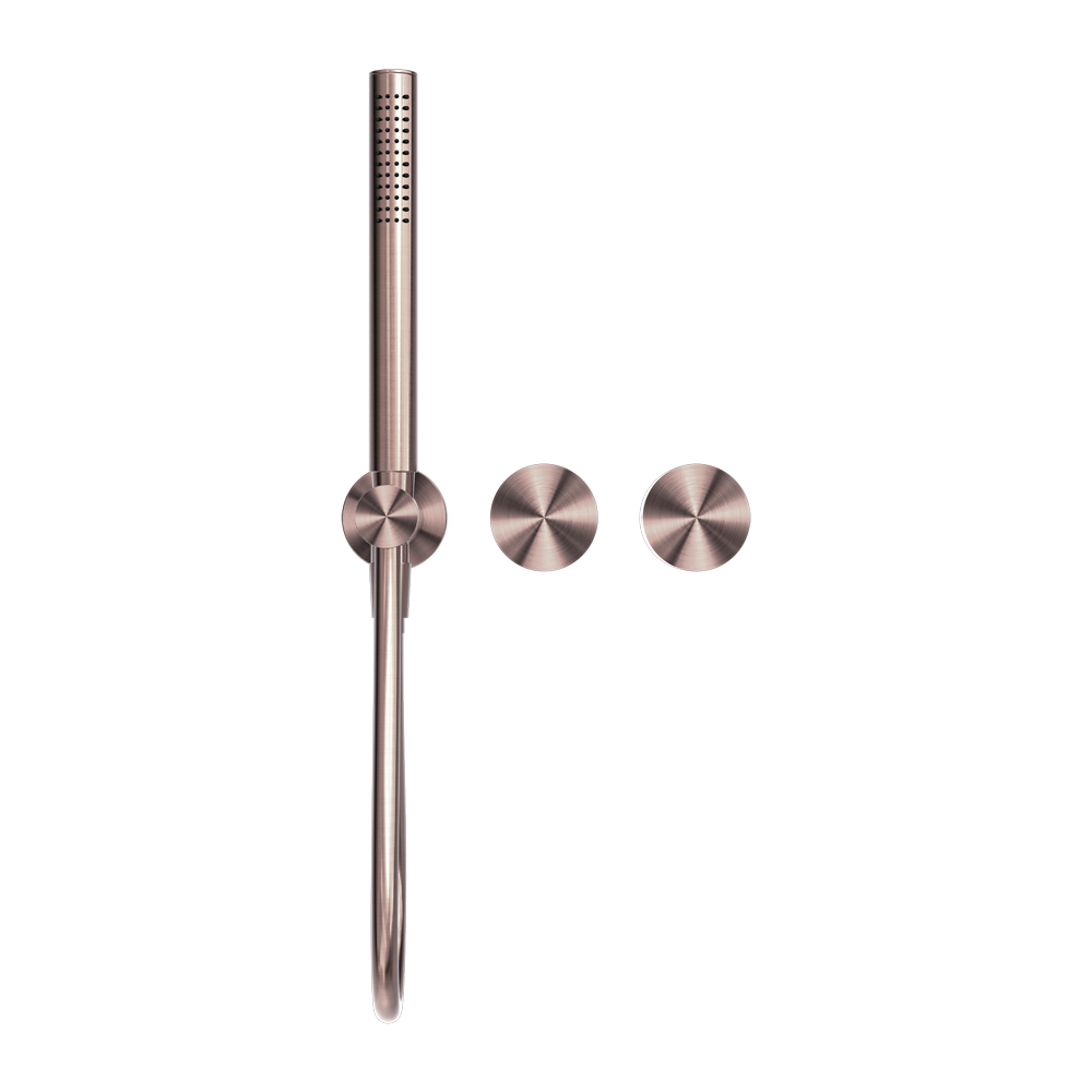 Kara Progressive Shower System Separate Plate Brushed Bronze