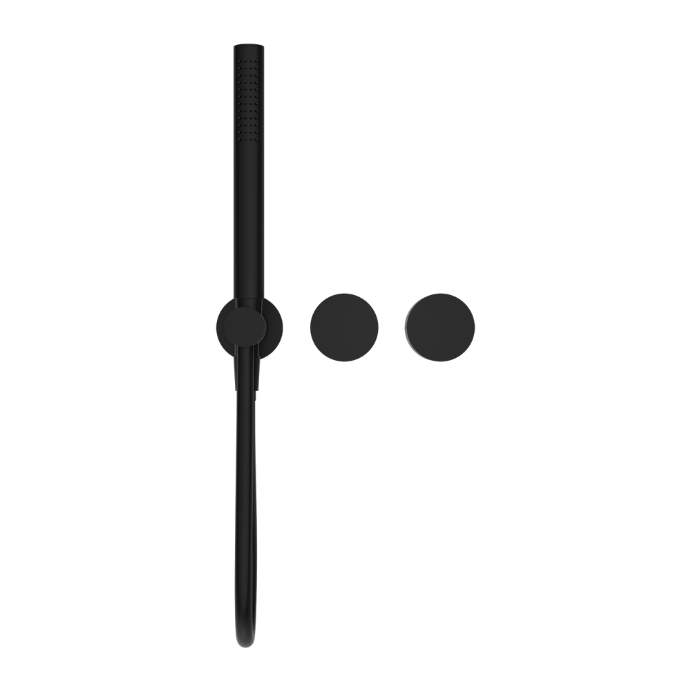 KARA PROGRESSIVE SHOWER SYSTEM SEPARATE PLATE MATTE BLACK