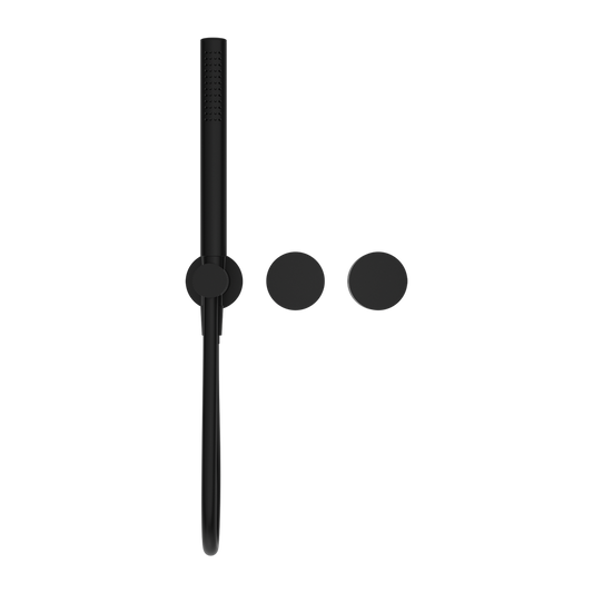 KARA PROGRESSIVE SHOWER SYSTEM SEPARATE PLATE MATTE BLACK