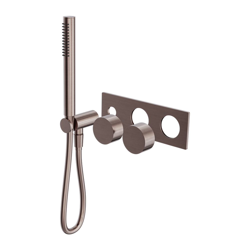 KARA PROGRESSIVE SHOWER SYSTEM TRIM KITS ONLY BRUSHED BRONZE