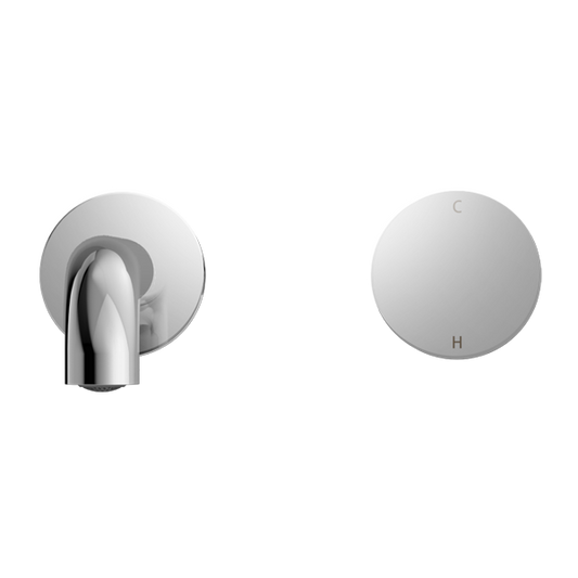 KARA PROGRESSIVE WALL BASIN/BATH SET 120/160/185/230/260MM CHROME