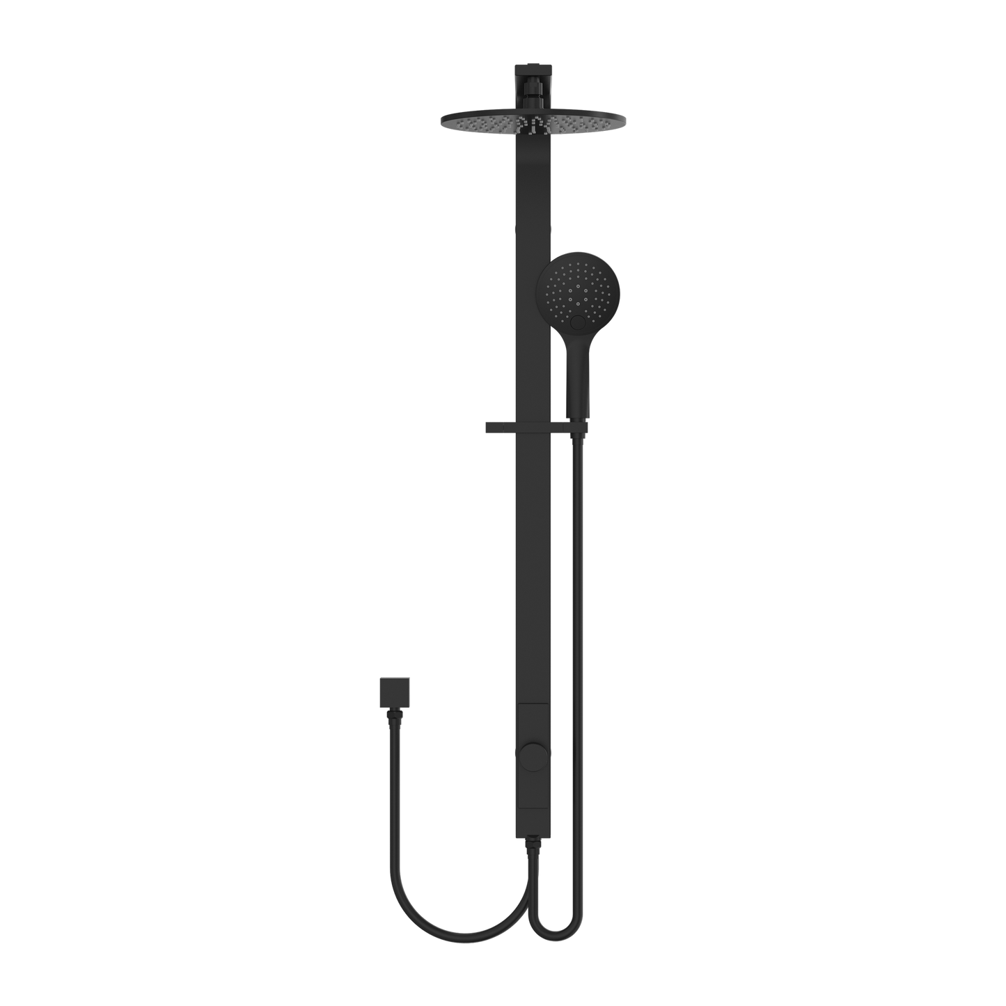 ASTRA RAIN ROUND TWIN SHOWER DOUBLE HOSE CHROME (NR281305BCH)